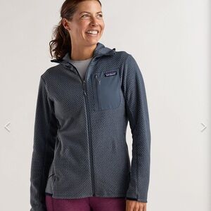 Patagonia R1 Air Full-Zip Hoodie Grey Size XS